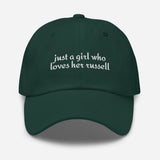 Just A Girl Who Loves Her Jack Russell Terrier Dad Hat . Spruce