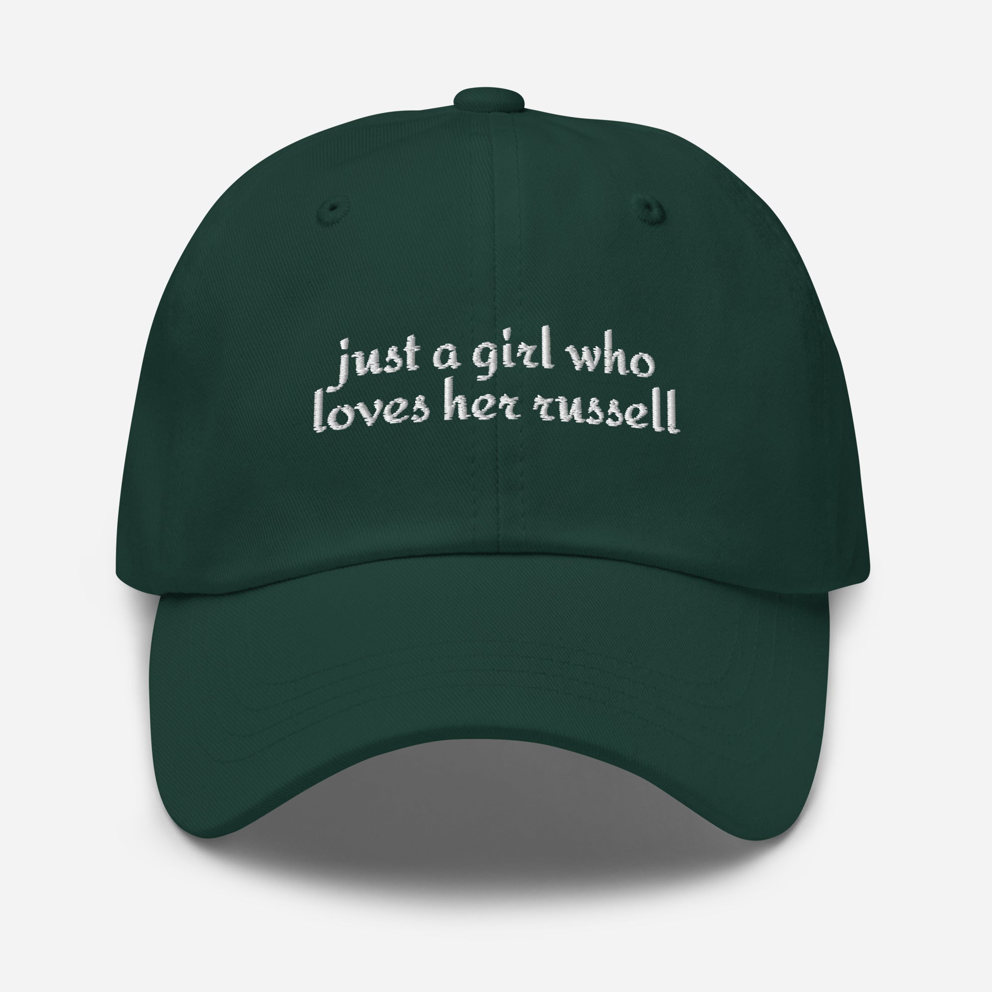 Just A Girl Who Loves Her Jack Russell Terrier Dad Hat . Spruce