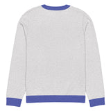 Ugly Christmas Boston Terrier Knitted Crew Neck Sweater