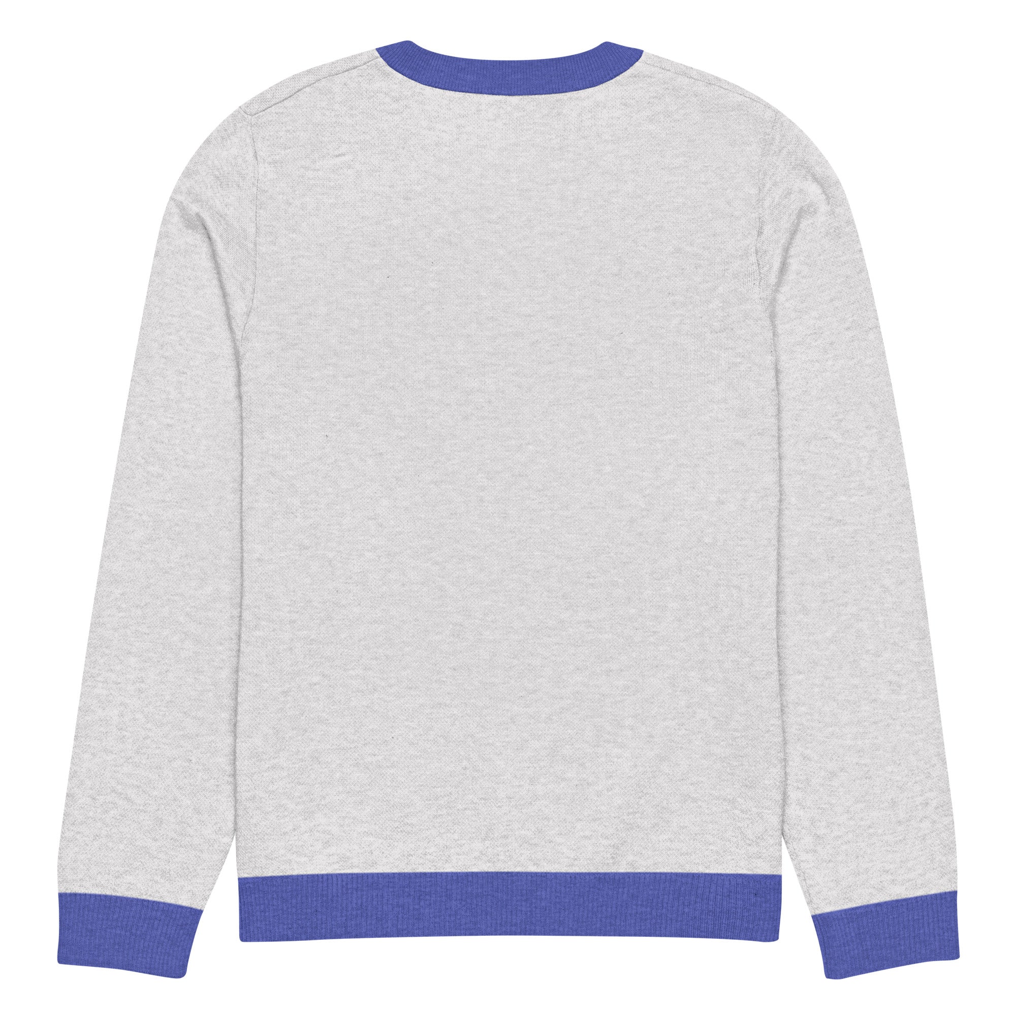Ugly Christmas Boston Terrier Knitted Crew Neck Sweater