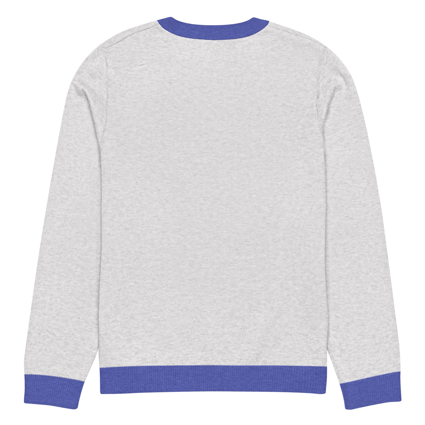 Ugly Christmas Boston Terrier Knitted Crew Neck Sweater