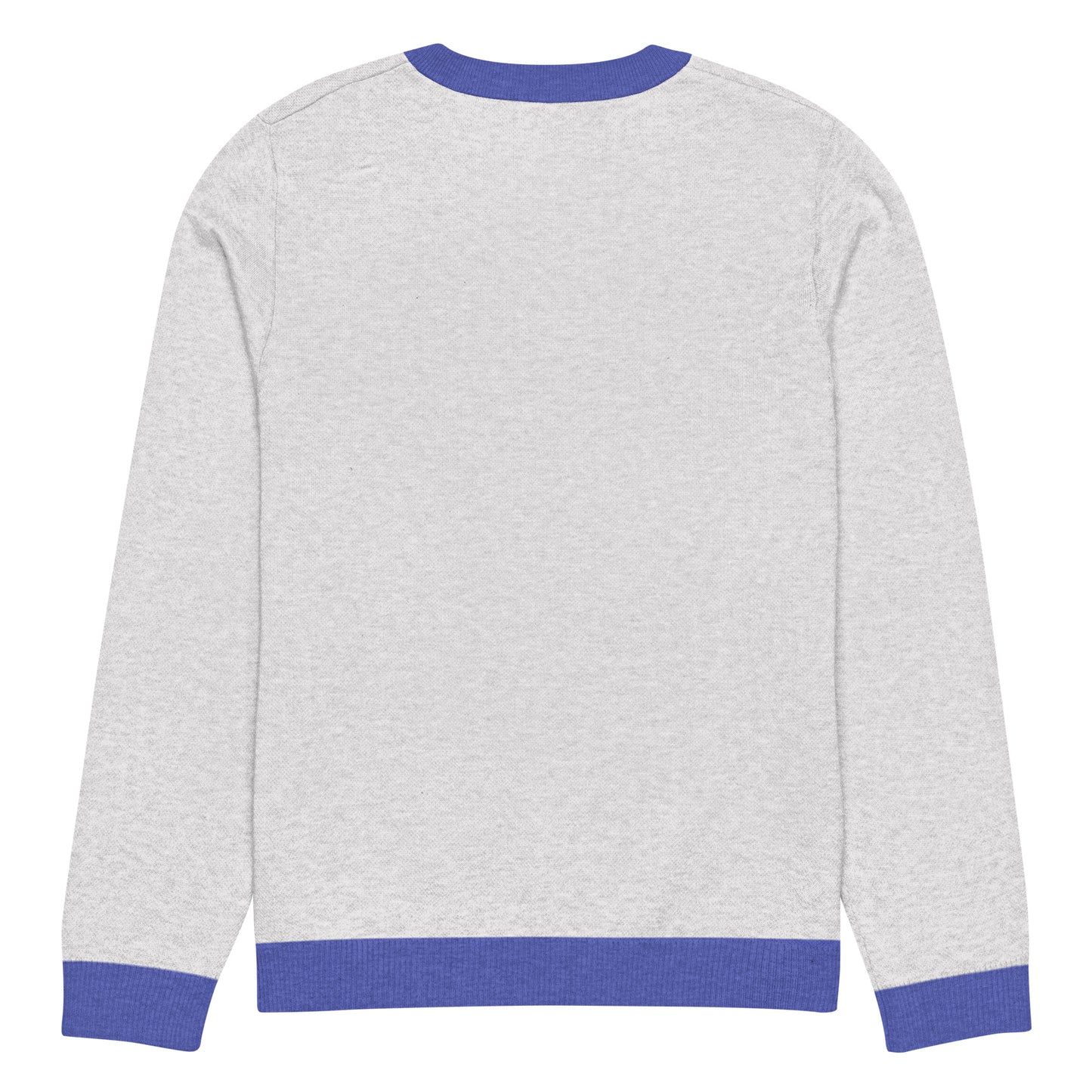 Ugly Christmas Boston Terrier Knitted Crew Neck Sweater