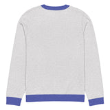 Ugly Christmas Boston Terrier Knitted Crew Neck Sweater