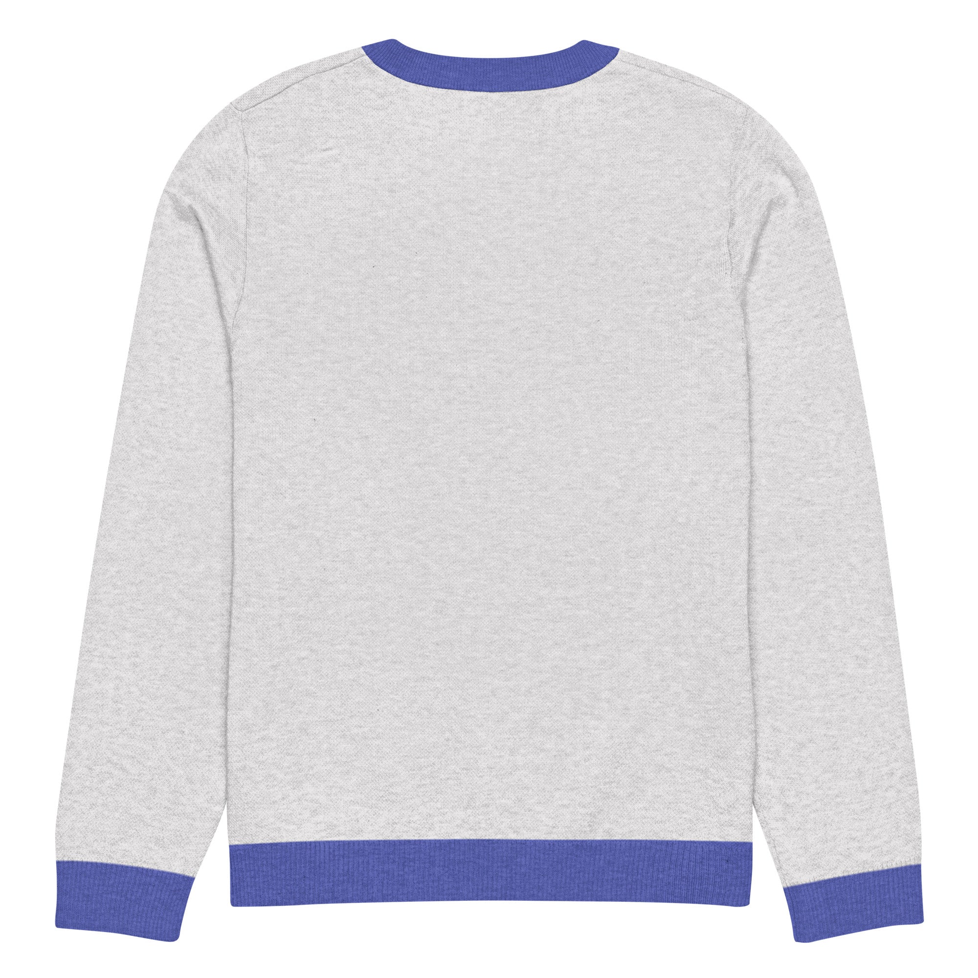 Ugly Christmas Boston Terrier Knitted Crew Neck Sweater