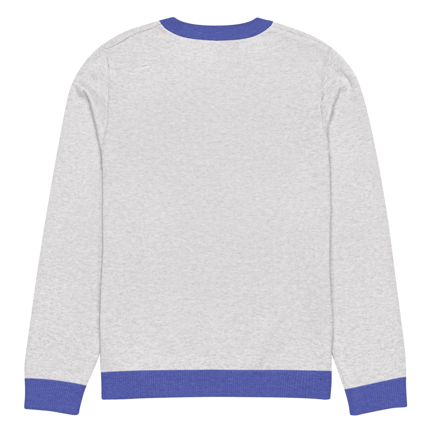 Ugly Christmas Boston Terrier Knitted Crew Neck Sweater
