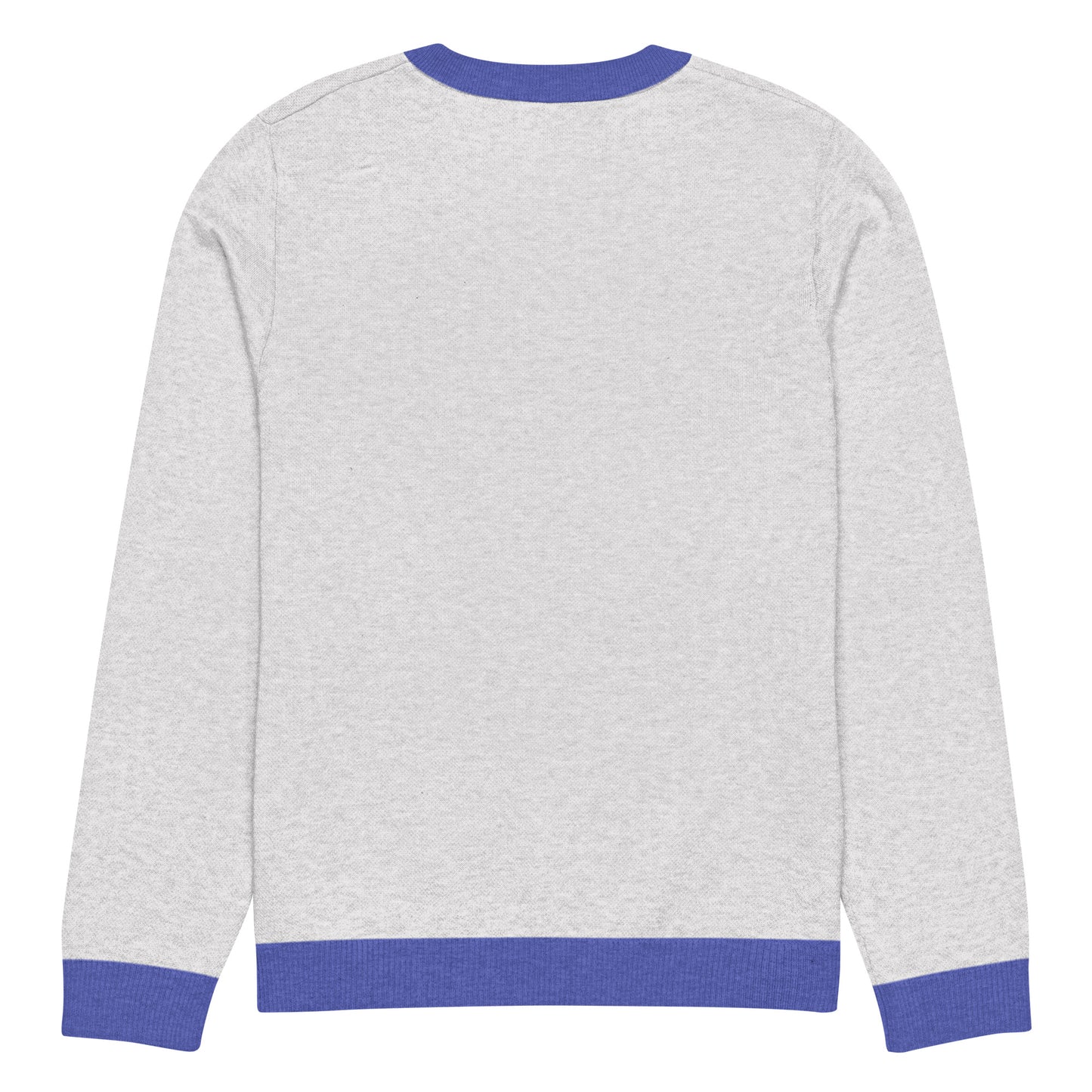 Ugly Christmas Boston Terrier Knitted Crew Neck Sweater