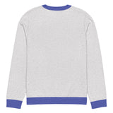 Ugly Christmas Boston Terrier Knitted Crew Neck Sweater