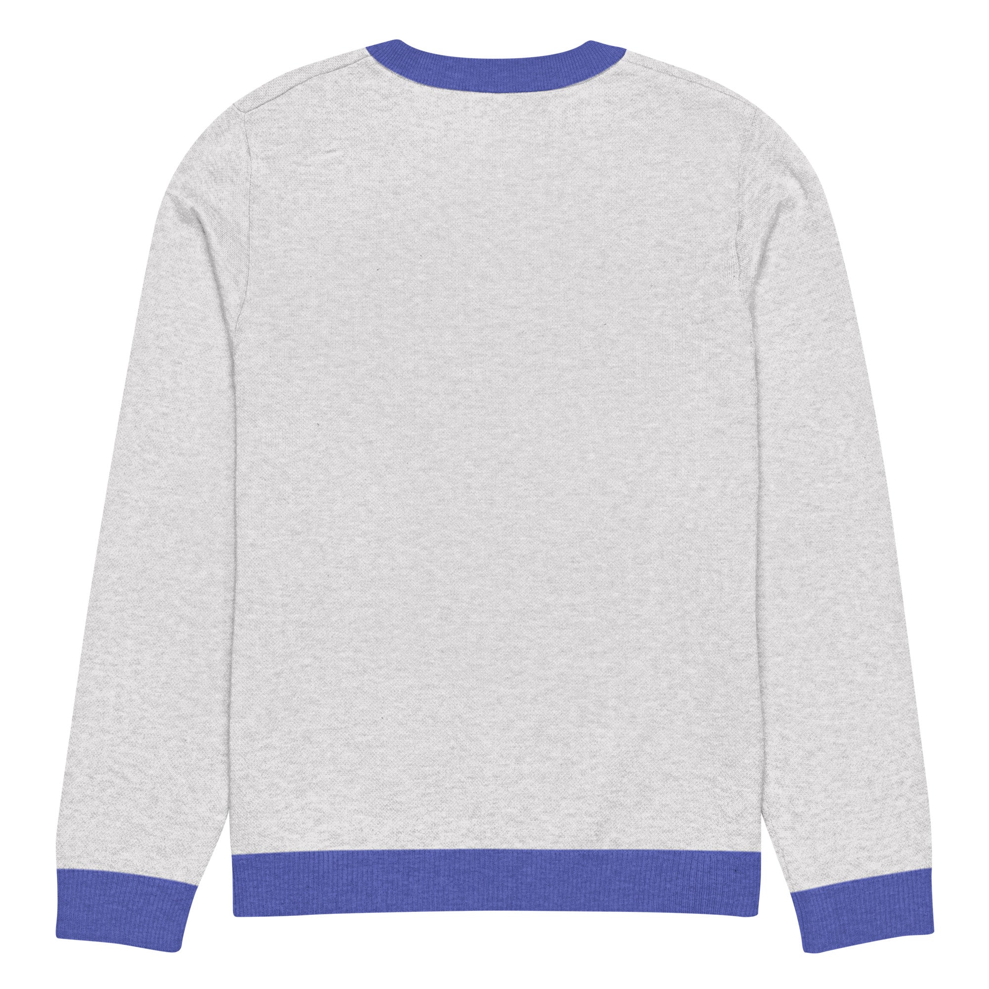 Ugly Christmas Boston Terrier Knitted Crew Neck Sweater