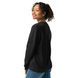 Custom Dog Sunset Vintage Retro Style Knitted crew neck sweater