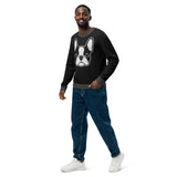 Bostie Face Knitted Crew Neck Sweater