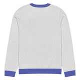 Ugly Christmas Boston Terrier Knitted Crew Neck Sweater
