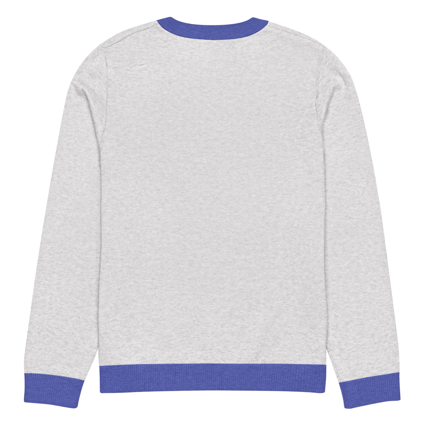 Ugly Christmas Boston Terrier Knitted Crew Neck Sweater