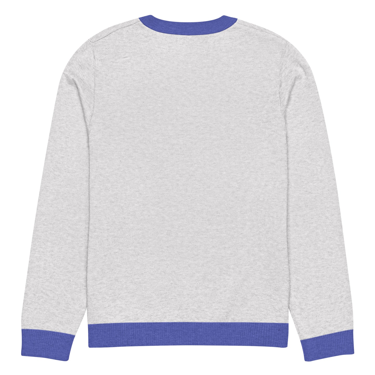 Ugly Christmas Boston Terrier Knitted Crew Neck Sweater