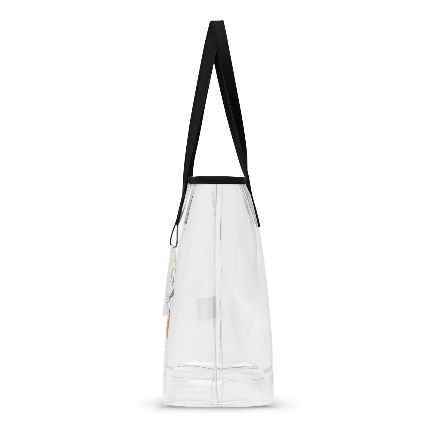 Sandy Paws & Sunny Days Clear Tote Bag .