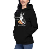 In Pizza We Crust... Especially If It's Mine - Boston Terrier Dog Unisex Hoodie .