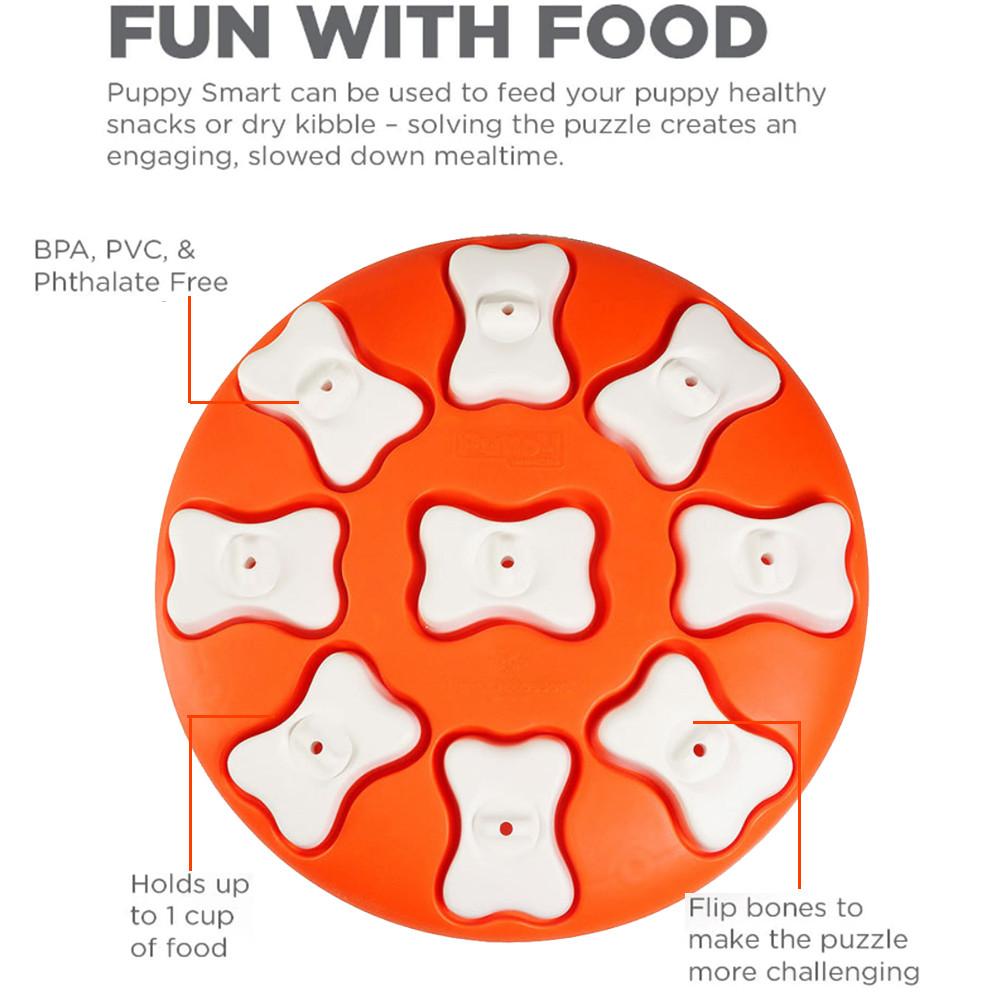 Dog Puzzle Toys Increase IQ Interactive Smart Puppy Dog Food Dispenser Training Games Feeder