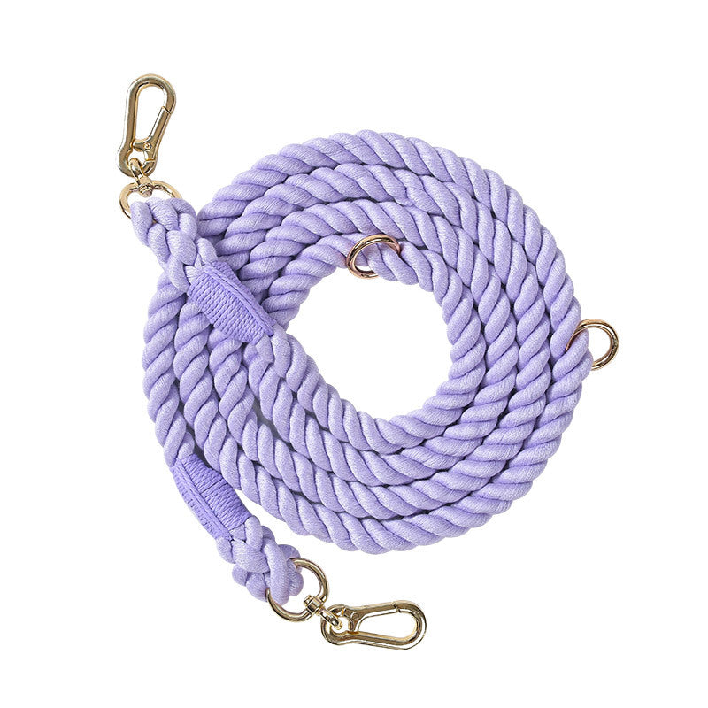 Multifunctional Ombre Rope Dog Leash
