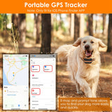 2-in-1 Wireless GPS Dog Fence & Tracker Collar – No Wires, Up to 2887FT Range (Waterproof) .