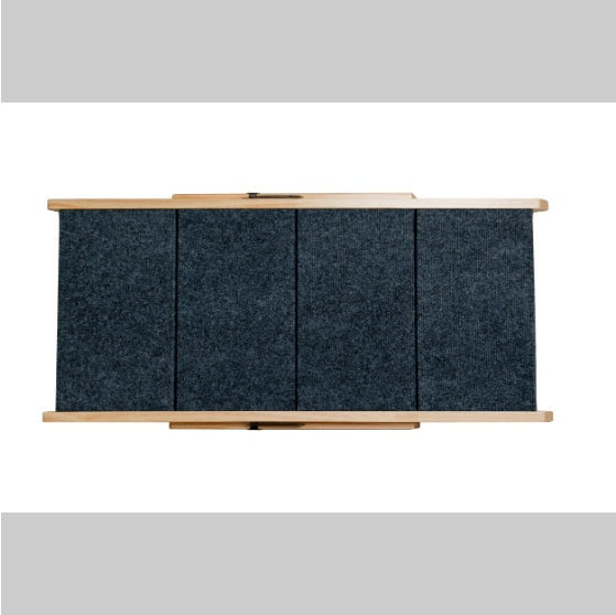 Wooden Foldable 4-storey Pet Stairs and Ramp