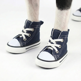 Denim Paws Canvas Dog Shoes .