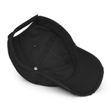 Relax, Nothing Is Under Control Boston Terrier Dog Distressed Dad Hat .