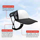 Pet Trucker Hat for Dogs – UV Protective Mesh Cap with Secure Fit for Small, Medium & Large Dogs .