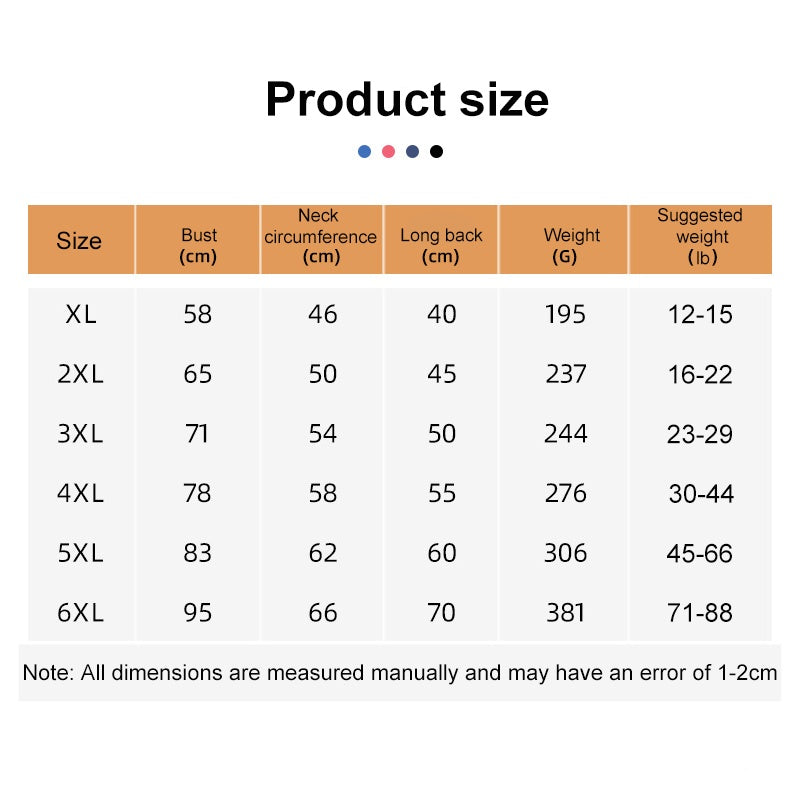 Warm Dog Winter Jacket – Thick Padded Waterproof Coat for Cold Weather