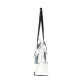 Geometric Terrier Elegance - Euramerican Tote Bag (Model1656) (Large)