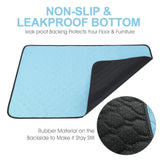 Washable Dog Urine Pad, Waterproof Toilet Training Mat For Dogs and Puppies - 2 Packs
