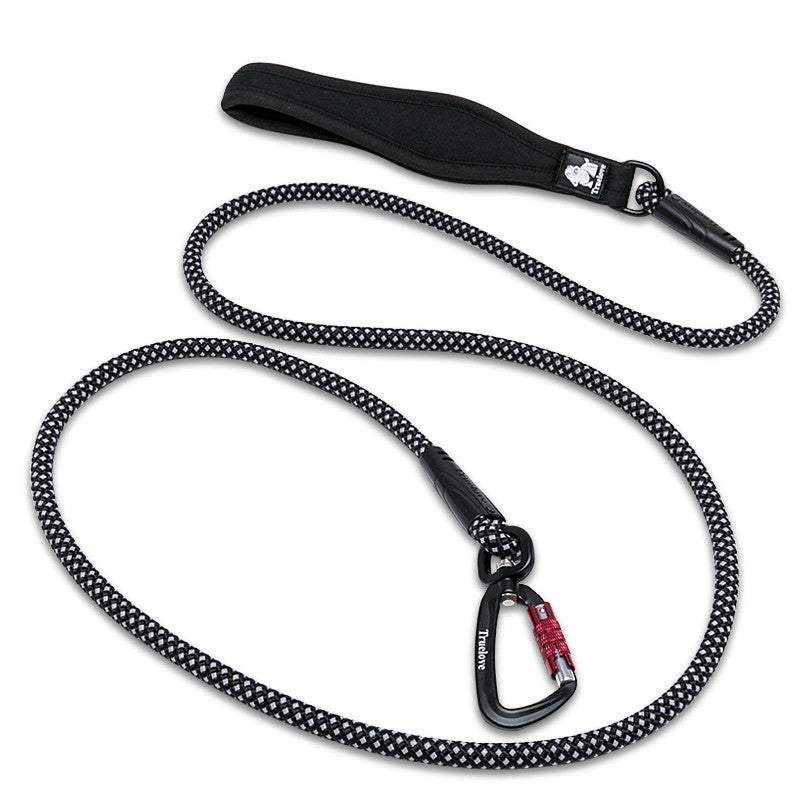 TrueLove Rope Dog Leash With Climbing Buckle
