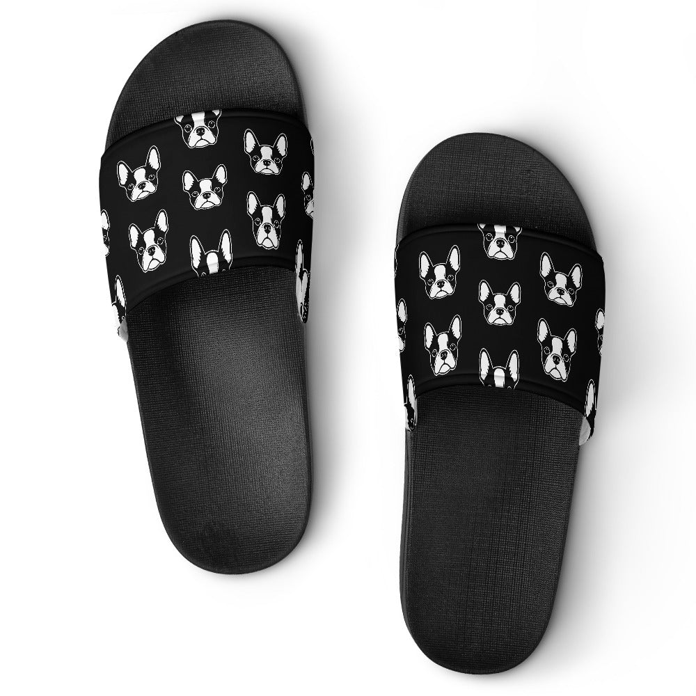 Bostie Faces PVC home slippers (men's and women's)