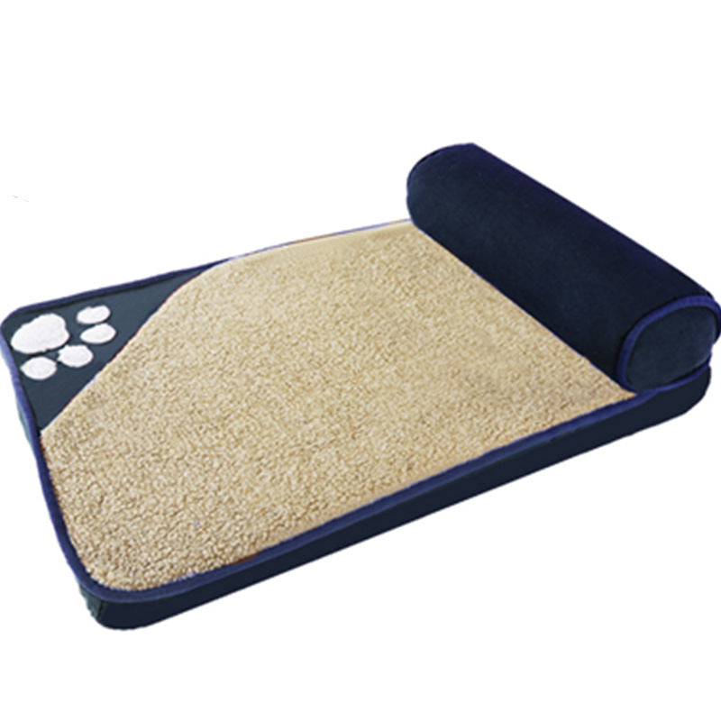 Dog Kennel Bed With Pillow