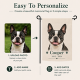 Easy To Personalize Pet Memorial Flag