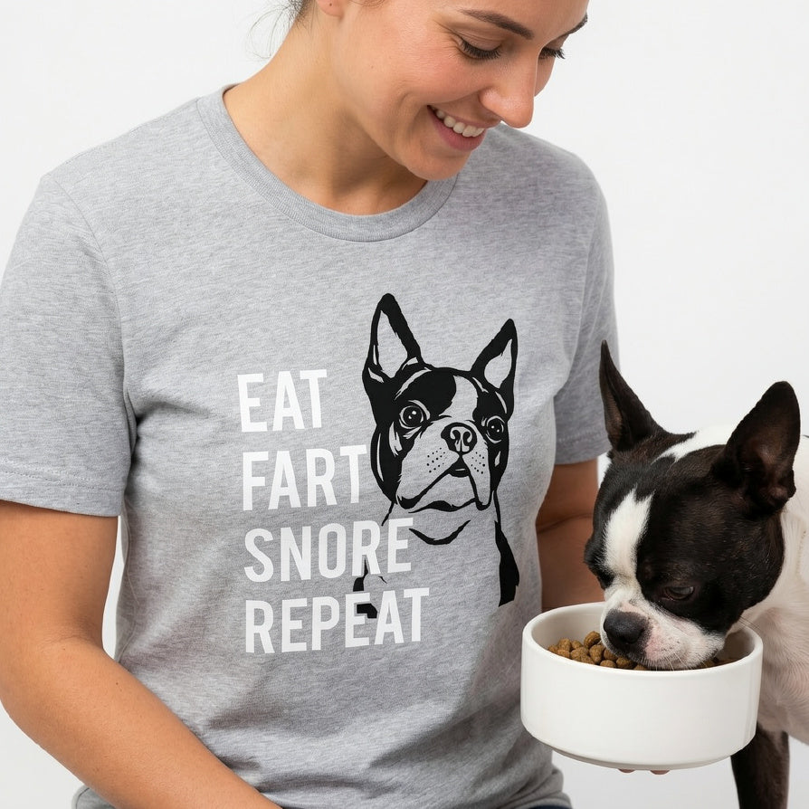 Eat Fart Snore Repeat T-Shirt