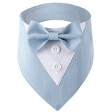 Dog Tuxedo Bow Tie Suit Bandana Triangular Binder