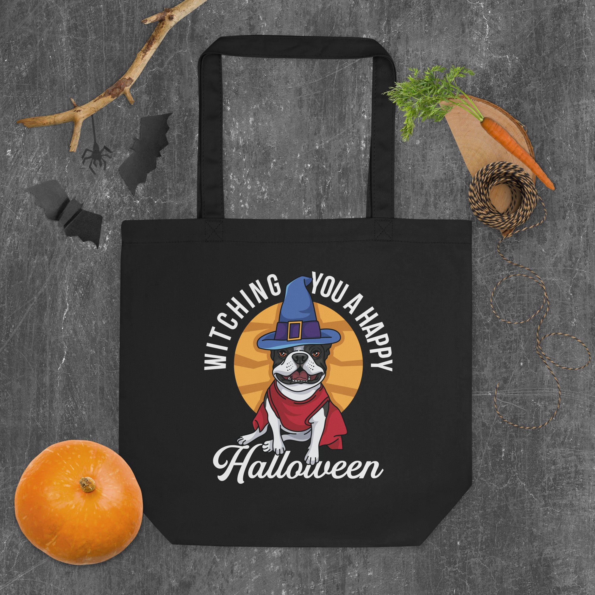 Witching You A Happy Halloween Eco Tote Bag