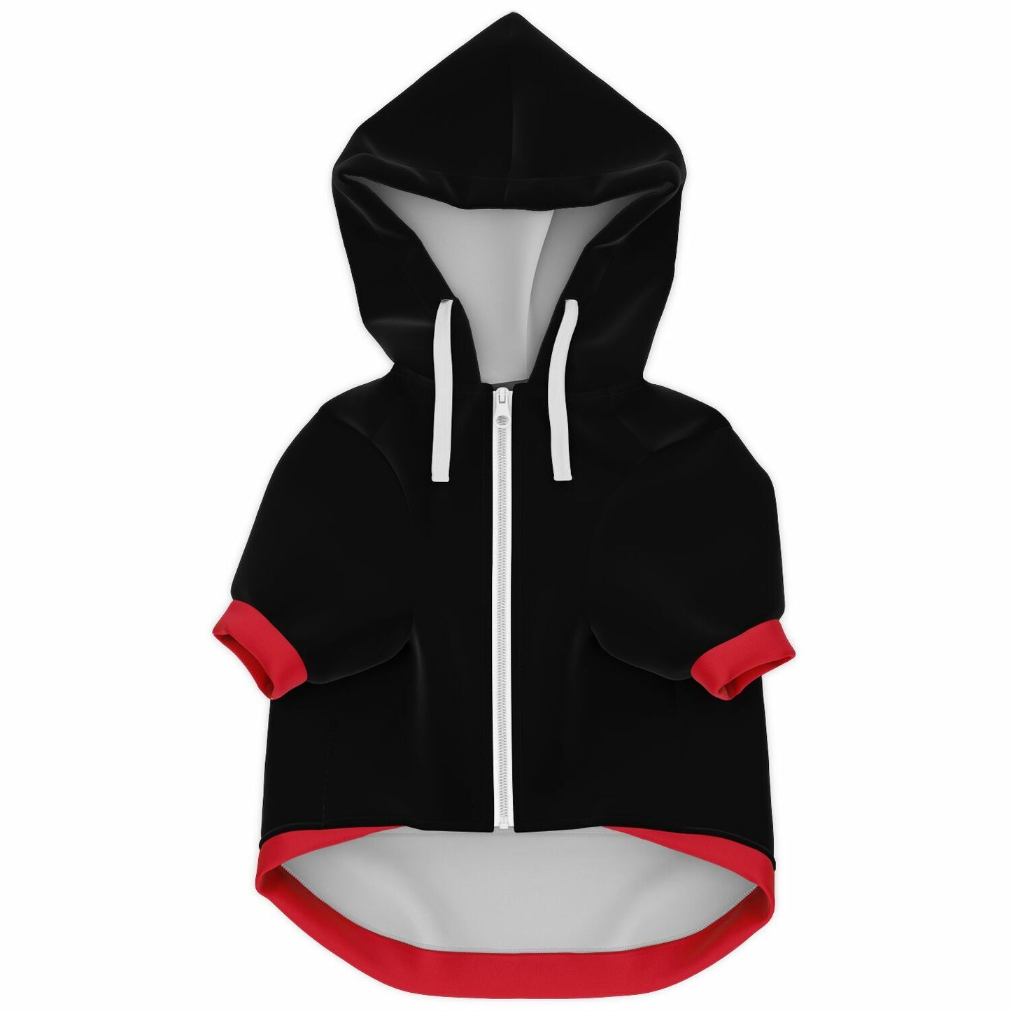 Retro Merry Christmas Dog Zip-Up Hoodie
