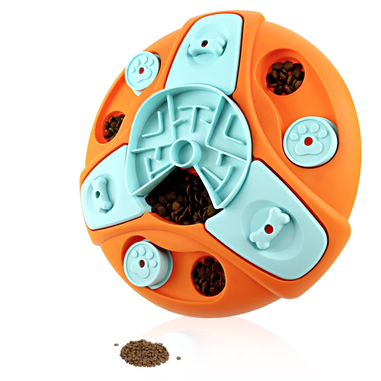 Dog Puzzle Toys Slow Feeder Interactive Increase Puppy IQ Food Dispenser Slowly Eating NonSlip Bowl Reduce Destructive Behaviors
