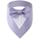 Dog Tuxedo Bow Tie Suit Bandana Triangular Binder