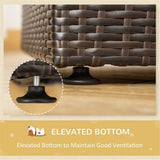 Dog Bed, Rattan Pet Sofa, Dog Tent