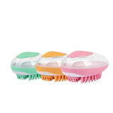 Dog Bath Brush 2-in-1 Pet SPA Massage Comb Soft Silicone Pets Shower Hair Grooming Comb Dog Cleaning Tool