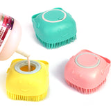 Dog Bath Massage Brush Dog Grooming Cleaning Tool Soft Silicone