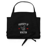 Property Of My Dog Custom Embroidered Apron .