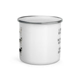 Husky Coffee Roast Enamel Mug .