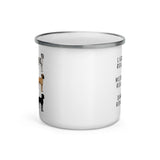 Great Dane Coffee Roast Enamel Mug .