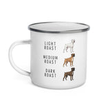 Boxer Coffee Roast Enamel Mug .