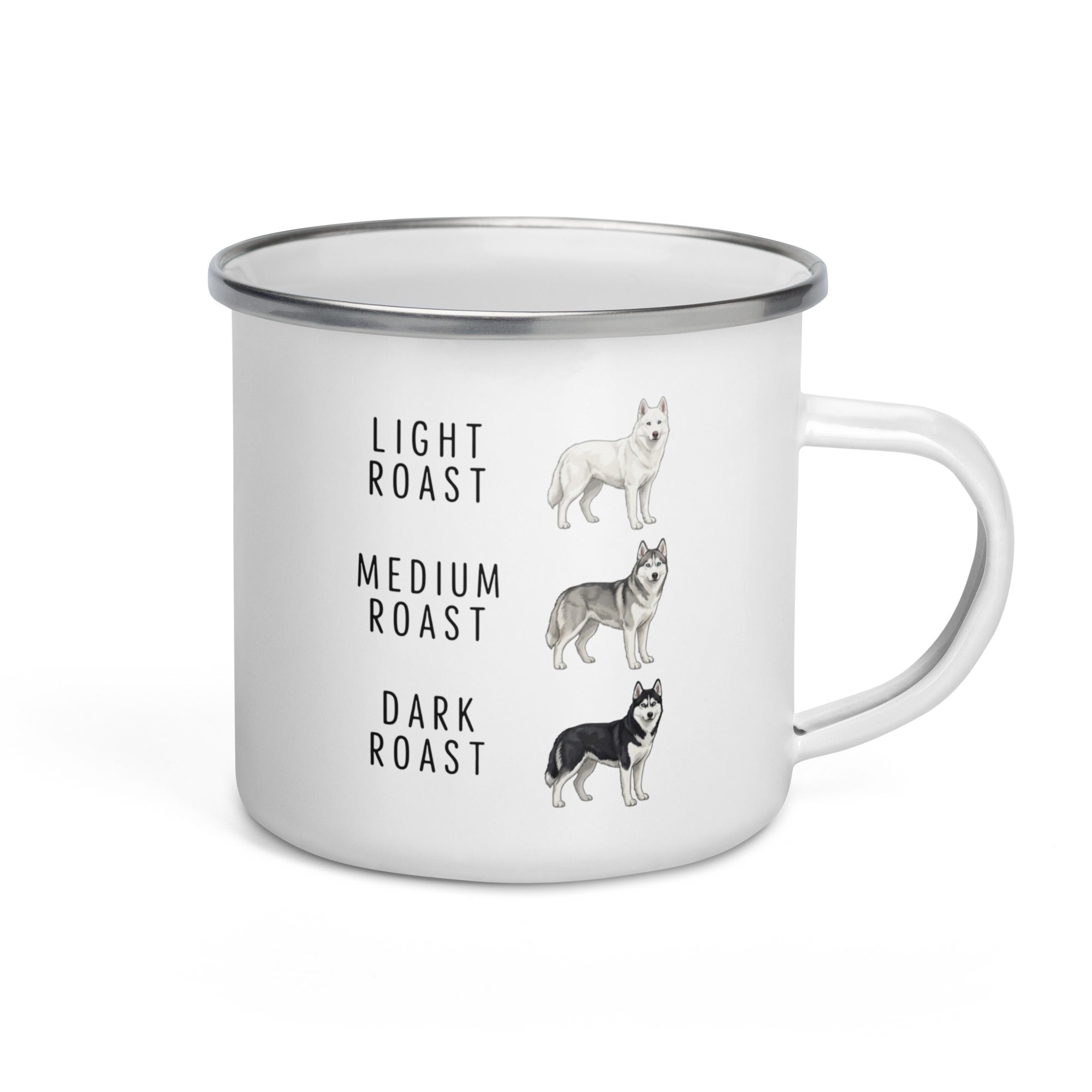 Husky Coffee Roast Enamel Mug . Default Title