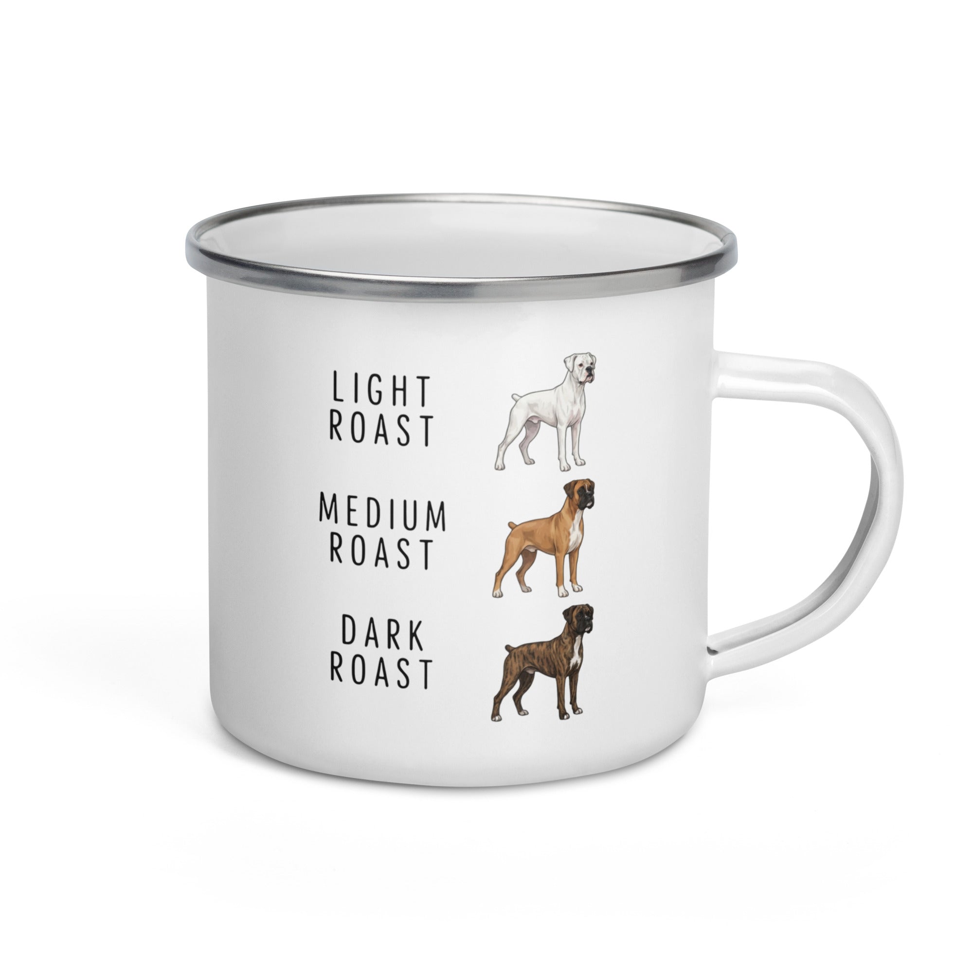 Boxer Coffee Roast Enamel Mug . Default Title