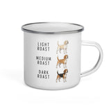 Beagle Coffee Roast Enamel Mug . Default Title