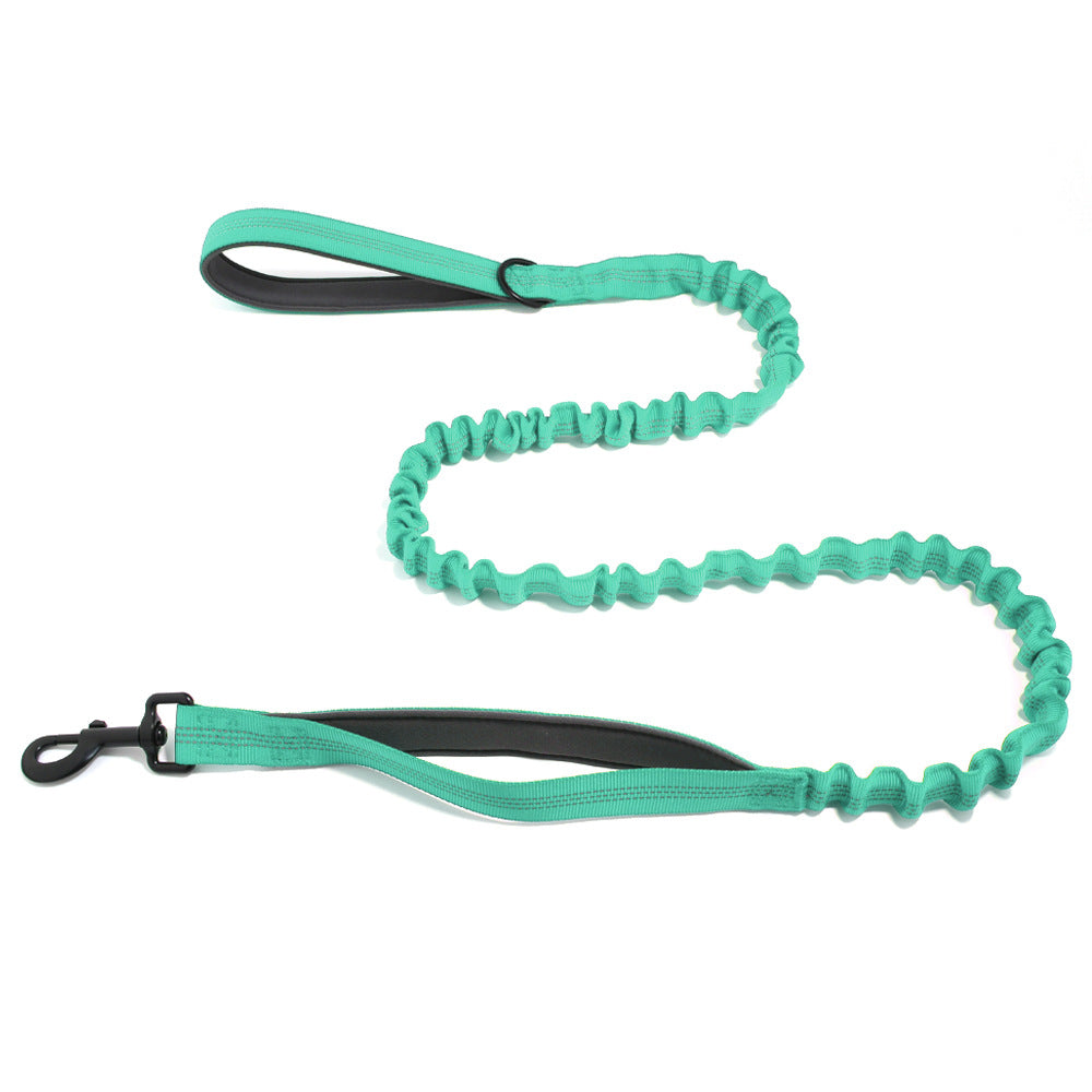 Dog Leash That Doesn't Choke The Handler . Light Green